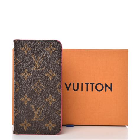 iphone x louis vuitton folio replica|real louis vuitton iphone case.